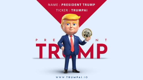 Unleashing President Trump (TRUMPAI) Meme Coin: The Ultimate Digital Token for MAGA Supporters